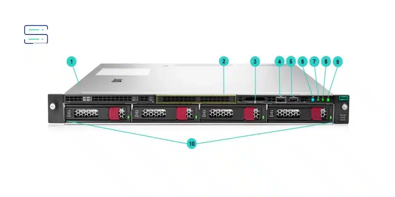سرور HPE ProLiant DL160 Gen10 Server